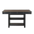 thumbnail image 4 of Lexicon Baywater 5-Piece 4 Drawers Wood Counter Height Dining Set in Natural, 4 of 11