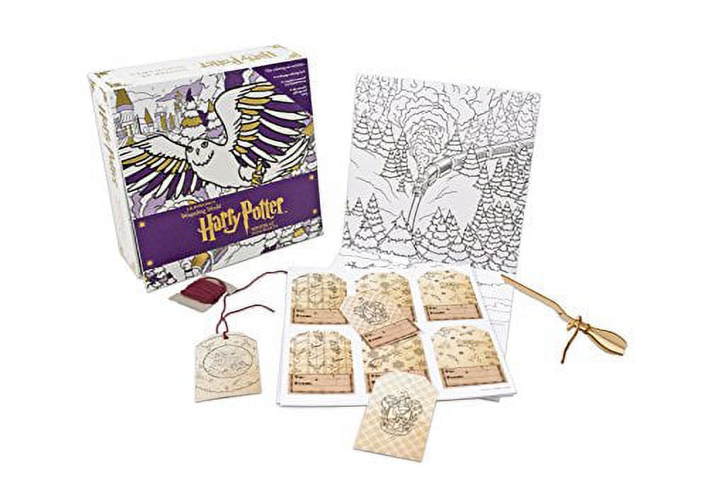 Harry Potter: Harry Potter: Winter at Hogwarts: A Magical Coloring Set  (Other)