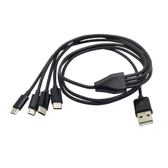 4in1 Multi Charging Cable Type-C/MICRO USB Charge Cord USB to Type-C/Micro USB Chager Cord Power Cable 100cm/39.37in