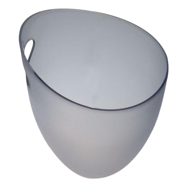 Enfriador de vino plástico Sunnimix 2.5L transparente esmerilado cubo de hielo de cerveza