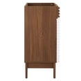 thumbnail image 2 of Modway Render 17" Particleboard Laminate Bathroom Vanity Cabinet in White/Walnut, 2 of 6