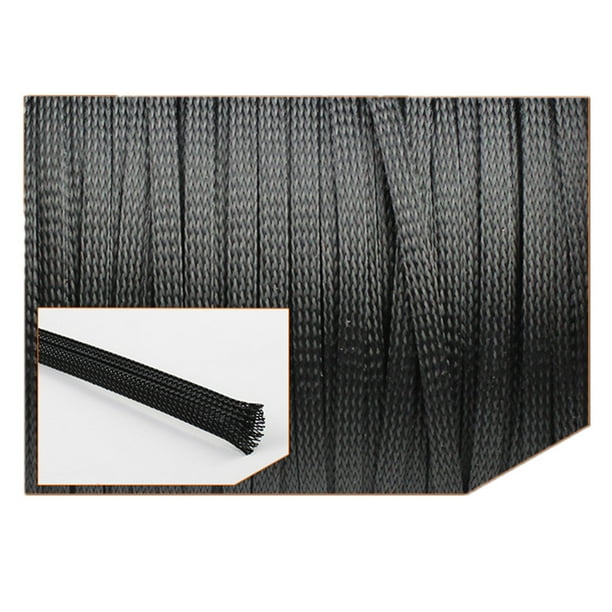 Wire Loom Expandable Braided Cable Sleeve Electrical Wires Protector