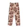 thumbnail image 4 of Goofa Snake Printed Soft Pajama Pants for Men, Wide Leg Comfy Casual Lounge Yoga Pants-Large, 4 of 9