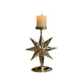 thumbnail image 2 of Window Gold Ornament Vintage Iron Candle Tray, 2 of 6