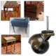 thumbnail image 3 of Paquete de 4 Ruedas Giratorias 2 Pulgadas con VáStago Bola Enchufes, Rueda Giratoria Vintage para Muebles, Sofá, Silla, Gabinete, 3 of 5