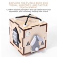 thumbnail image 2 of Bloque Ocupado Portátil De Seis Lados, Juguete Educativo Interactivo De Madera Para Padres E Hijos, Cubo De Color Brillante, Juguete Para Niños, Guardería En Casa Noticed FN002770-00, 2 of 6