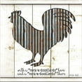 thumbnail image 3 of Jacobs, Cindy 20x20 Black Modern Framed Museum Art Print Titled - Metal Rooster, 3 of 5