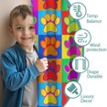 thumbnail image 3 of Blackout Kids Curtains,Colorful Dog Paw Footprint Childrens Insulated Curtains Set Of 2,Bedroom Essentials,Toddler Room Decor 52"x84"(132x213cm), 3 of 4
