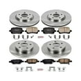 thumbnail image 3 of Power Stop Front and Rear Stock Replacement Brake Pad and Rotor Kit KOE2731, 3 of 8