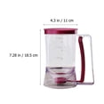 thumbnail image 2 of WASHWEPE 1Set Muffin Batter Dispenser for Home Bakers Food Grade Plastic Easy Cleaning Kitchen Tool, 2 of 8