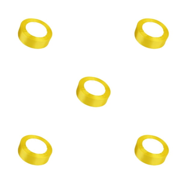 Advancent Paquete Cinta Accesorios para manualidades DIY Cintas de poliéster Fiesta Amarillo limón 15 Type2 NO2