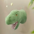 thumbnail image 4 of yotijay 3D Cartoon Dinosaur Head Wall Hanging Mount, Super Soft Toys, Animals Head Green, 4 of 9