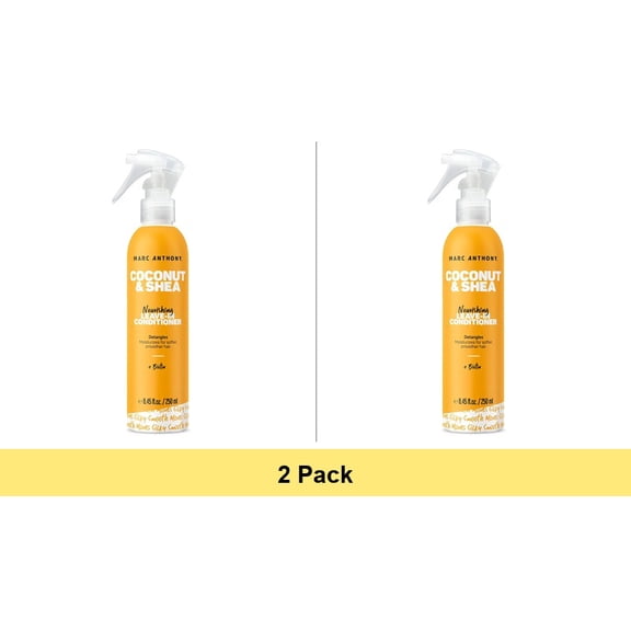 Marc Anthony Coconut Oil Leave-In Conditioner 8.4 oz - 2 Pack