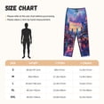 thumbnail image 3 of Sikiie Taxi Colorful Town Women’s Ultra-Soft Comfy Lounge Pants Sleepwear Comfy Lounge Pants Drawstring Sleep Bottoms with PocketsX-Large, 3 of 6