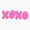 1pcs, variant on XOXO Love And Hugs Quote Sticker