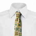 thumbnail image 2 of Geometric Necktie, Surreal Puzzle Shape, Dress Tie, 3.7", Multicolor, by Ambesonne, 2 of 3