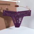 thumbnail image 2 of Women's Sexy Lace Bow Hollow Lace Briefs, 2 of 2