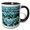Black/White, variant on 3drose, Cabbage, Harlow Farm, Westminster, Vermont - Us46 Jmo0326 - Jerry and Marcy Monkman, 11oz Two-tone Black Mug