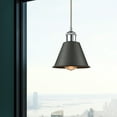 thumbnail image 4 of 516-1P-AC-M8-BK Innovations Lighting Smithfield - 1 Light Mini Pendant In Industrial Style-7.5 Inches Tall and 7 Inches Wide-Antique Copper, 4 of 6
