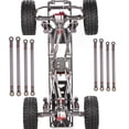 thumbnail image 2 of Varilje de Varils de tre Ejes de 313 Mm, 8 Piezas para Camión SCX10 Axial 1/10 Zulema Mecanismo de dirección, 2 of 7
