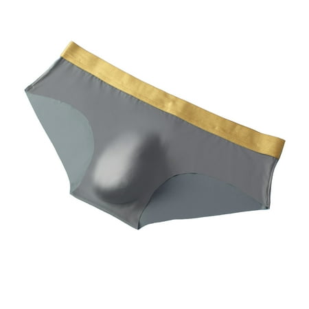

KEJIG Stylish，Fashionable Men s Briefs Ice Breathable Comfortable Bulge Pouch Underwear