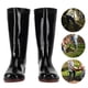 thumbnail image 3 of Zapatos de lluvia,Botas impermeables de jardín profesionales Botas de jardín Botas de lluvia antideslizantes Rendimiento finamente ajustado, 3 of 8