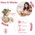 thumbnail image 2 of Smartivity, Music Machine, Science Kit, STEAM Toy, Wood, Ages 8-14, Kids, Unisex, 2 of 7