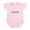 Petal Pink, variant on CafePress - Mate Body Suit - Baby Light Bodysuit, Size Newborn - 24 Months