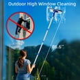 thumbnail image 3 of ITTAHO 86" Window Squeegee Cleaner, 2 in 1 Glass Cleaning Tool Kit, Shower Squeegee, 3 of 10