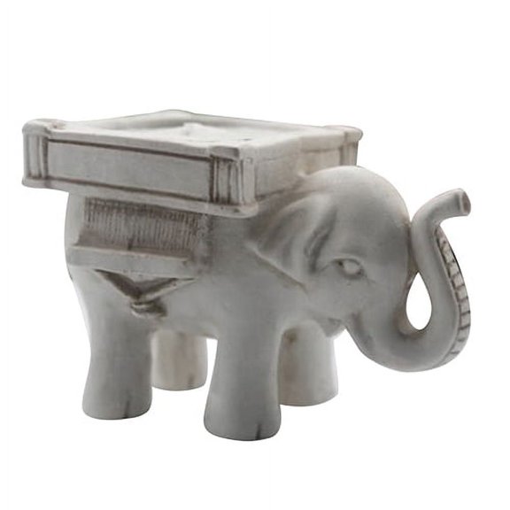 Farfi Retro Lucky Elephant Tea Light Candle Holder Candlestick Wedding Favor Home Decor (as seen)