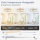 thumbnail image 2 of Ventilador de Techo LEDIARY 20" Oro Empotrado 6 Velocidades con Control Remoto, 2 of 7