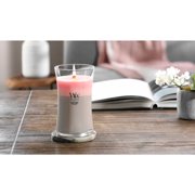 WoodWick Large Shoreline Trilogy Hourglass Scented Candle, Crackles as it Burns, Melon Blossom | Coastal Sunset | Palo Santo, 21.5 oz.