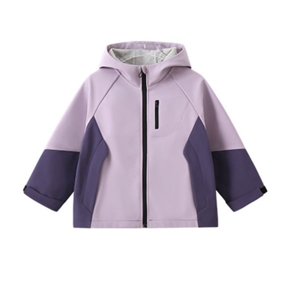 XXWXYD Toddler Boys Windbreaker Jacket Lightweight Zip Hooded Casual Outerwear Cute Dust Coat Baby Kids Waterproof Play Windproof Spring Fall