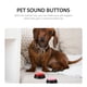 thumbnail image 2 of EeaseMX 2 botones divertidos para mascotas, botones grabables para perros, botones interactivos para mascotas, botones con sonido para mascotas., 2 of 7