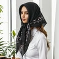 thumbnail image 6 of Yokua Elegant Turkish Head Covering Flower Printing Head Scarf for Women Daily Wear, 6 of 14