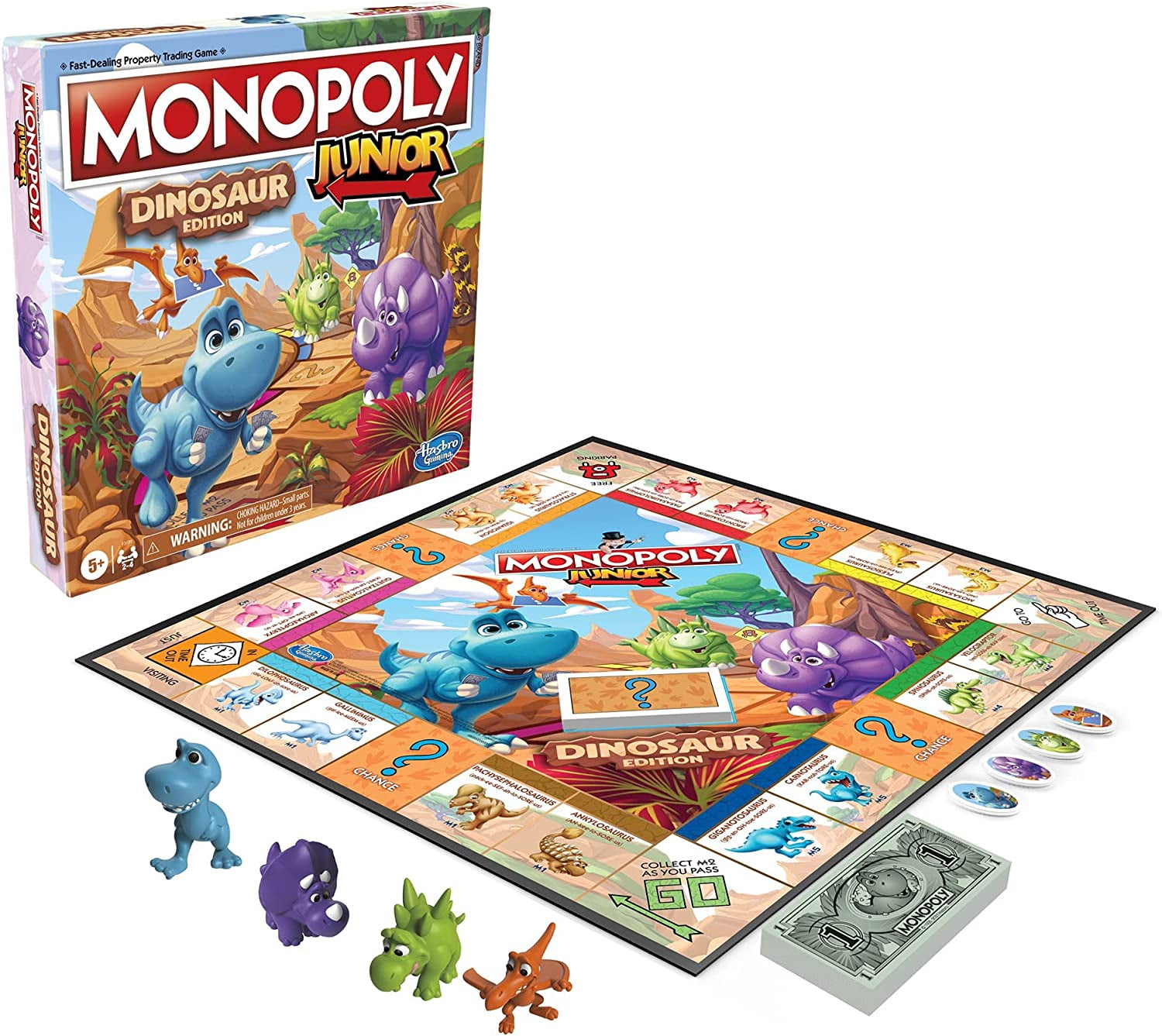 Monopoly Junior Dinosaur Edition Rules