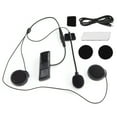 thumbnail image 2 of Motorbike Helmet Earphone, 360H Standby Time Motorcycle Helmet  Headset Big Button Stereo Volume Adjustment  for Bicycle Riding for Skiing, 2 of 8