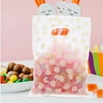 thumbnail image 3 of WHAMVOX White HDPE Gift Bags for Birthday Party Favors and Treats 100 Pieces Perfect for Storage, 3 of 8