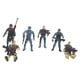 thumbnail image 3 of 6 uds 1/18 figuras de acción modelo juguetes, recuerdos de fiesta coleccionables fuerzas especiales hombres soldado Swat para adolescentes, 3 of 9