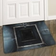 thumbnail image 4 of "Visual Trap Mud Door Mat Easy Care Water Absorbent Entrance Rug For Bathroom And Kitchen" Furry Rug Shag Carpet Woven Throw Blankets No Throw Blanket Initial Blankets And Throws Nice Throw Blanket, 4 of 4