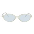 thumbnail image 1 of Gafas de Sol TIJN Olisa Retro Ovaladas Polarizadas UV400 Beige/Azul Claro, 1 of 6
