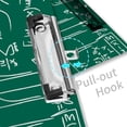 thumbnail image 3 of Clipboard Nursing Math and Trigonometry Acrylic Clip Board with Low Profile Metal for A4 Paper Size Clip Hangable Office Work School Whiteboard Clipboards, 3 of 7