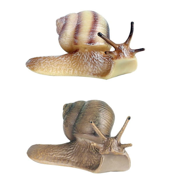 Casa de Caracol de resina, decoración de micropaisaje, adornos para acuario, pecera, 2 uds.