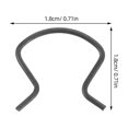 thumbnail image 2 of CHUANK 10pcs Car Window Handle Retaining Clips Metal Clip Crank Retainer Fixing Clips, 2 of 7