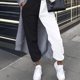 women's sweatpants with pockets and ankle elastic