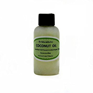 Dr Adorable 100 Pure Extra Virgin Coconut Oil Organic Cold