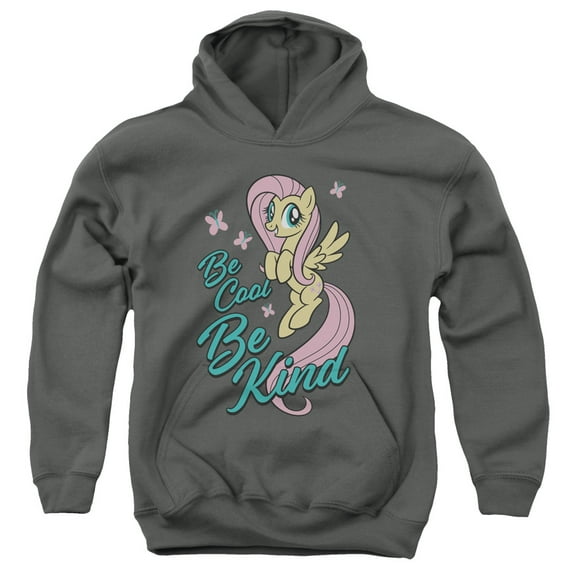 My Little Pony TV Be Kind Youth Pullover Hoodie Sweatshirt Charcoal