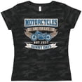 thumbnail image 3 of Inktastic Motorcycles Are For Life Biker Gift Women's T-Shirt, 3 of 5