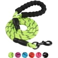 thumbnail image 1 of Dog Leash Multicolor Reflective Nylon Round Rope Medium Large Dog Leash, 1 of 7
