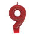 thumbnail image 2 of Velas de Cumpleaños Granmark No. 9 Rojo, 2 of 4